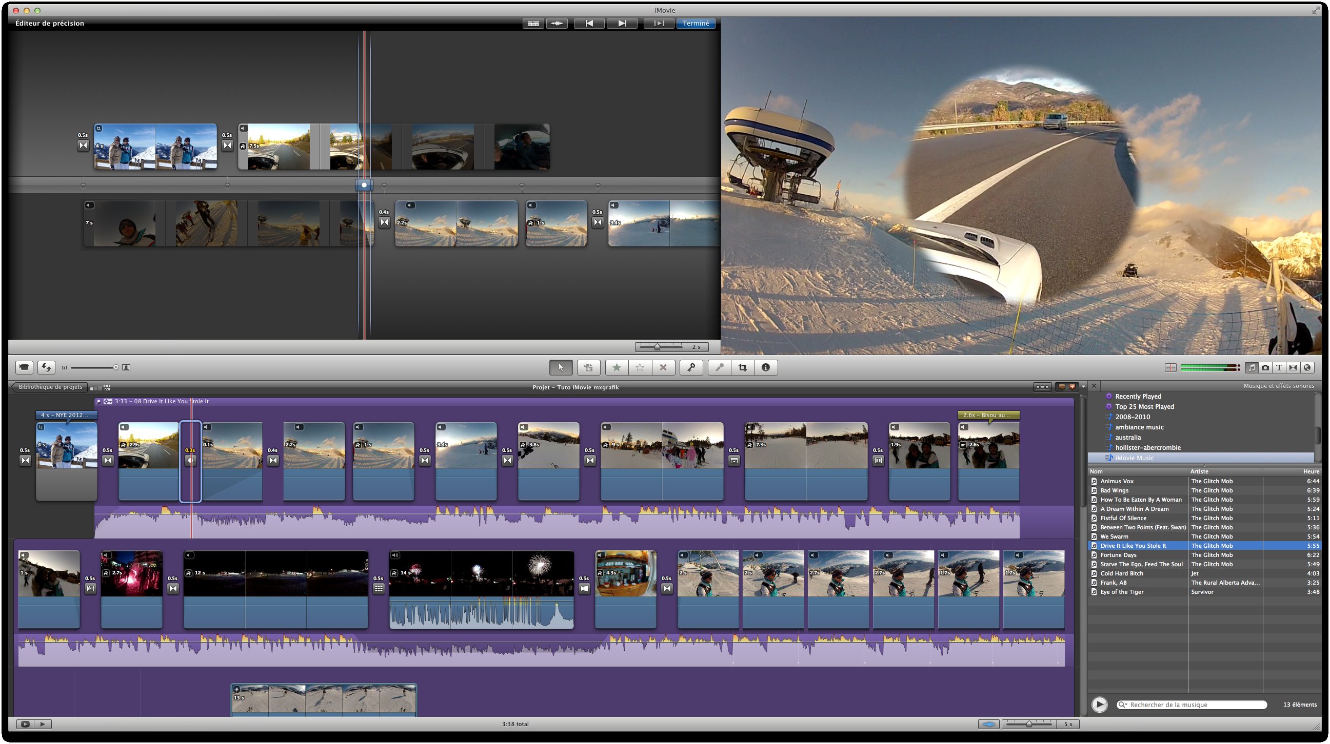 TUTO Tout ce qu'il faut savoir pour un montage vidéo avec iMovie 11 sur