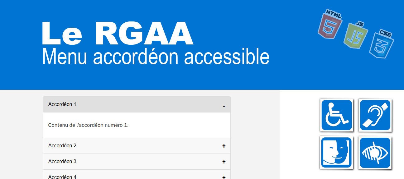 Créer des Accordéons Accessibles RGAA 4.1 – Navigation Clavier