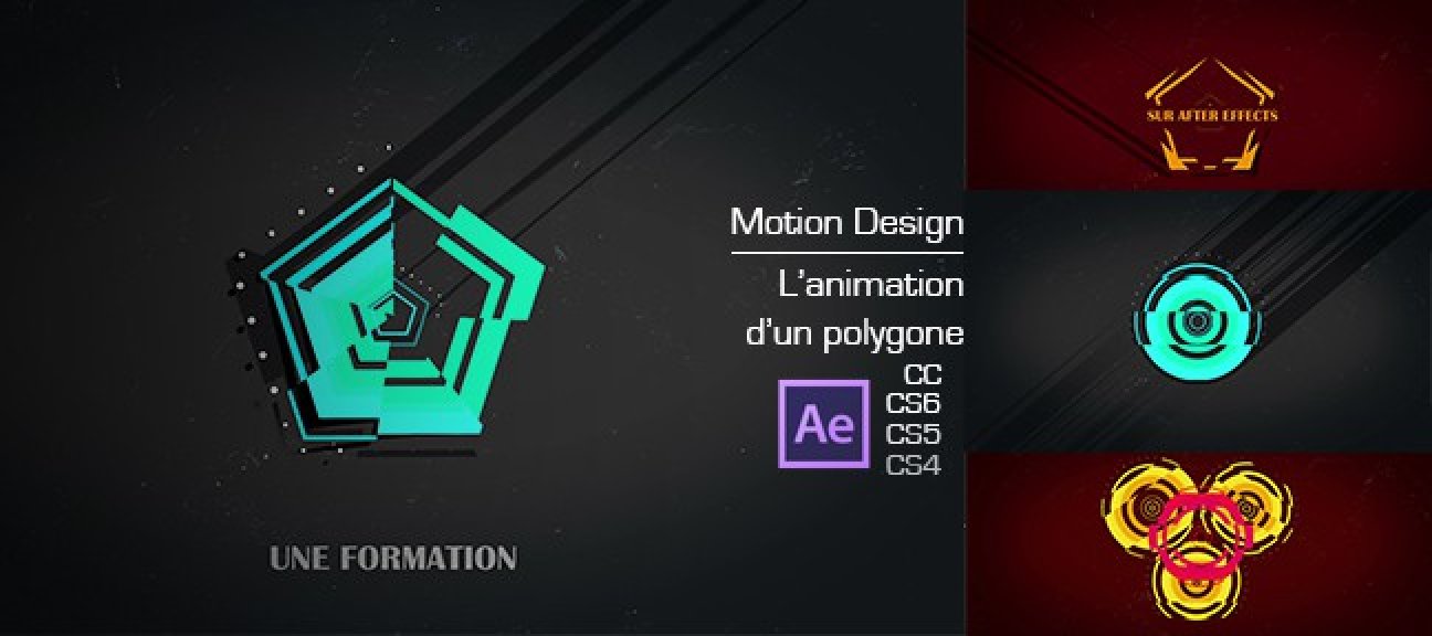 Le motion design - L'animation d'un polygone