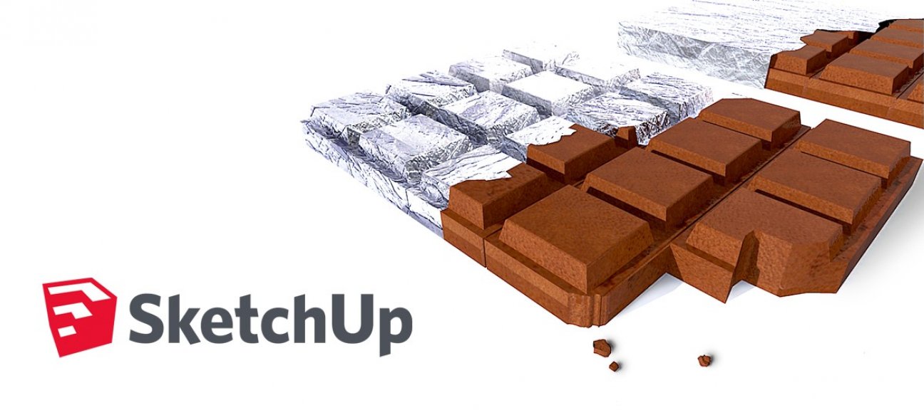 Sketchup : Créez une tablette de chocolat