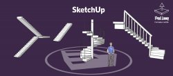 Sketchup : Des escaliers sur mesure
