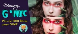 Découvrez G'MIC - Plus de 1700 filtres pour GIMP