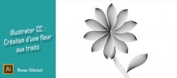 Gratuit Illustrator CC - Créer une fleur surréaliste