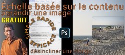 Gratuit : Échelle basée sur le contenu, agrandir une image
