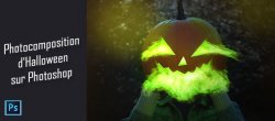 Photomontage d'Halloween sur Photoshop
