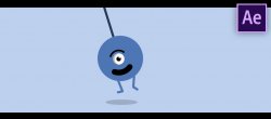 Animation en boucle de personnage sur After Effects - Le balancier