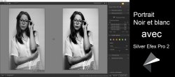 Portrait noir et blanc avec Silver Efex Pro 2