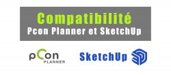 Compatibilité pCon.planner vers SketchUp