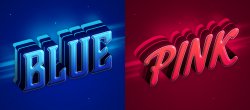Effet de texte 3D et styles de calque Photoshop
