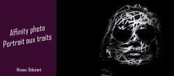 Gratuit : Créer un portrait effet dessin sur Affinity Photo