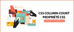 La propriété CSS column-count / Concept + Exercice