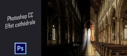 Gratuit : Effet de lumière Cathédrale dans Photoshop