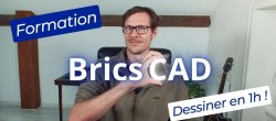 Bricscad : Maîtrisez les bases afin de dessiner des plans Pro