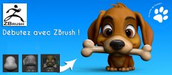 Débuter ZBrush avec Puppie !