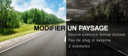 Modification de paysages