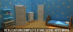 Réaliser une chambre de A à Z avec Maya