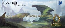 Speed Painting : Création d'un décor fantastique style Oz