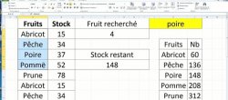 Additionner des données selon un critère avec EXCEL 2010
