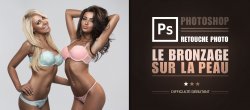 Photoshop : effet bronzage
