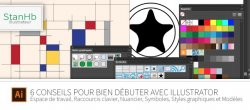 Gratuit : 6 conseils pour bien débuter avec illustrator