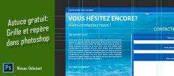 Gratuit : Grille et repère dans Photoshop