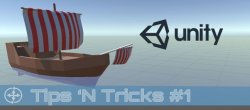 gratuit Unity3D - 1 : Déplacer un objet sur la scène