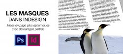Les masques dans InDesign