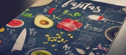 Design culinaire Photoshop : création d'une affiche sur le thème du Mexique