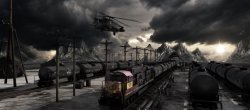 MAD TRAIN avec Element 3D V2