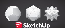 Sketchup et ses géométries : Quads, Triangle, Ngons