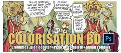 Colorisation BD sous Photoshop : la formation complète