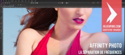 Gratuit Affinity Photo - La séparation de fréquences