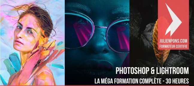 Photoshop et Lightroom : la mega formation complète