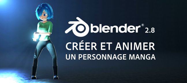 Créer et animer un personnage manga