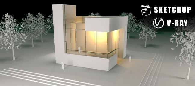 Comment réaliser une maquette photoréaliste avec SketchUp et VRay