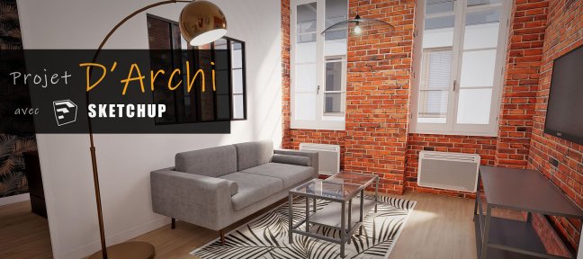 Projet d'Archi avec SketchUp vol 1