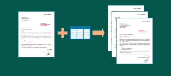 Maîtrise du publipostage: Étiquettes Lettres Enveloppes Mail