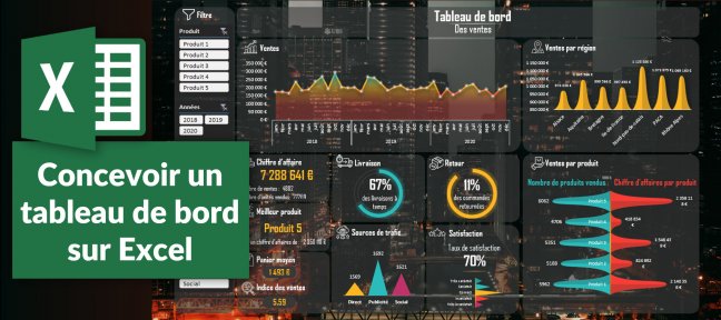 Créer un tableau de bord de A à Z avec Excel et Power Query