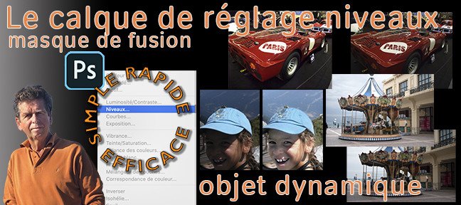 Comment utiliser le calque de réglages Niveaux dans Photoshop ?