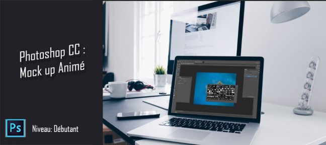 Gratuit Photoshop - Créer un mock-up animé