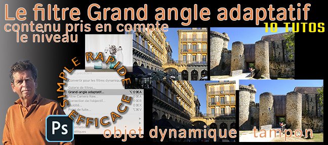 Le filtre grand angle adaptatif