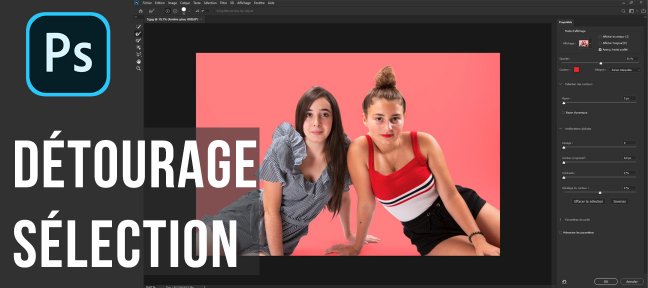 Initiation au détourage sur Photoshop