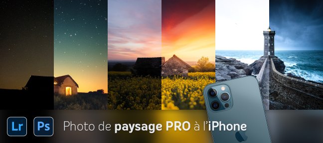 Photo de paysage à l’iPhone : retouche professionnelle grâce au format ProRAW d’Apple !