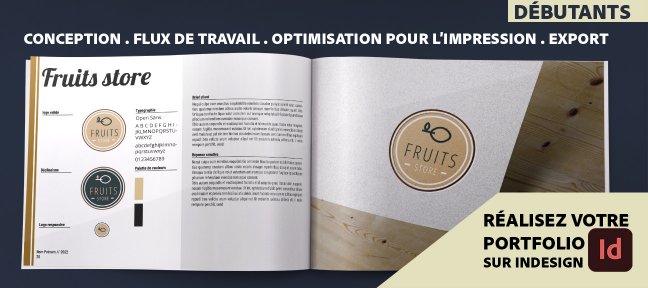 Indesign : réalisez Votre portfolio professionnel