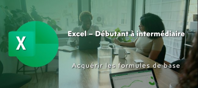 Acquérir les formules de base d'Excel