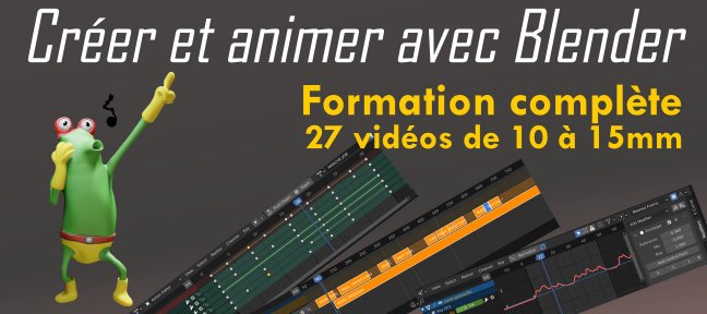 Créer et animer avec Blender