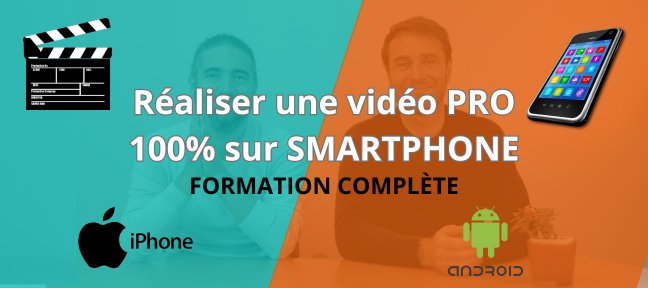 Tournage + montage d'une vidéo PRO sur IPHONE & ANDROID - APPLI gratuite