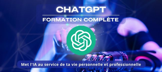 ChatGPT PRO : Le cours d'IA complet pour gagner en productivité !