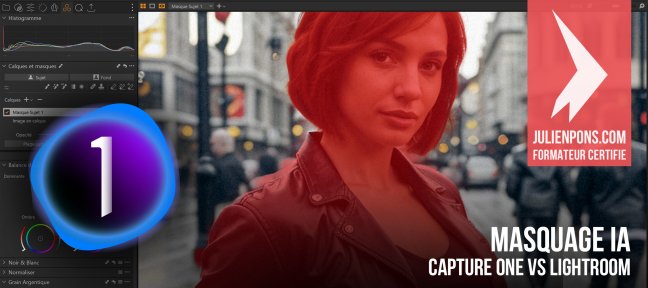 Masquage IA : Capture One vs Lightroom