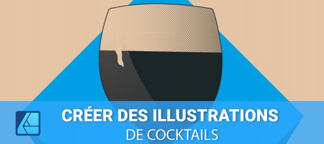 Créer des illustrations de Cocktail sur Affinity Designer